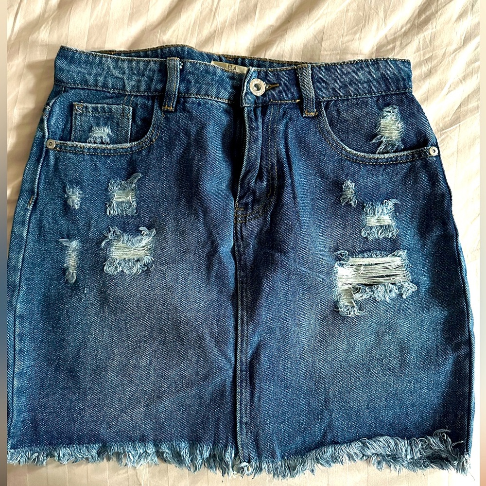 Denim skirt